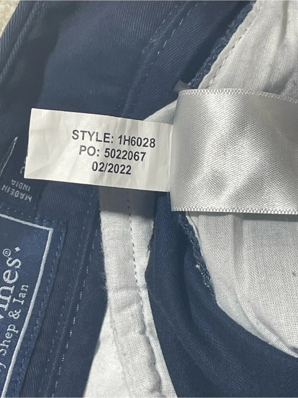 Vineyard Vines Breaker Shorts Men 38 Navy Blue Chino Stretch Flat Front Casual